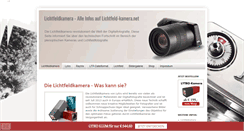 Desktop Screenshot of lichtfeld-kamera.net